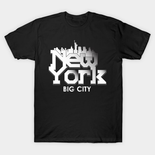 New York City T-Shirt by CTShirts